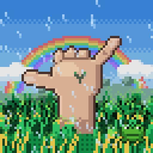 Rainbow Shaka: Top 1.0% rarity
